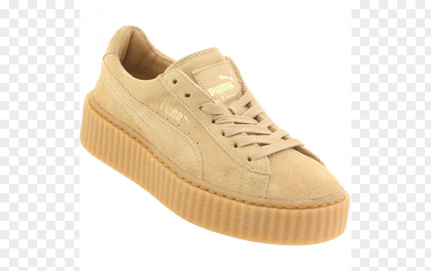 Woman Puma Brothel Creeper Sneakers Shoe Suede PNG