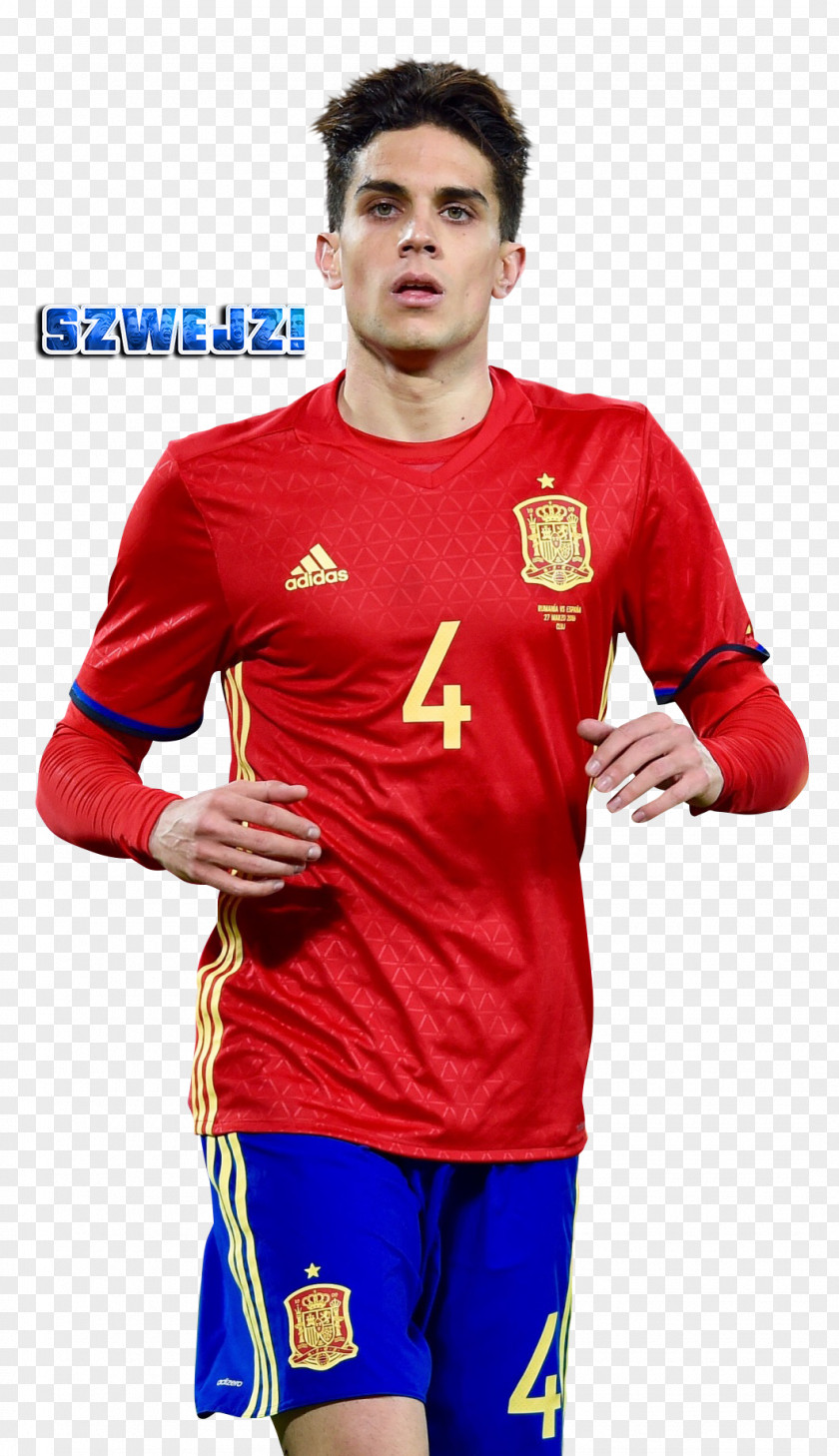 Marc Bartra Spain National Football Team Jersey Player Keyword Tool PNG