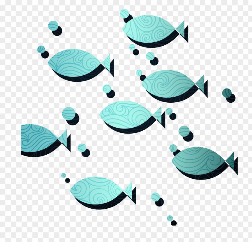 Vector Small Fish Material PNG