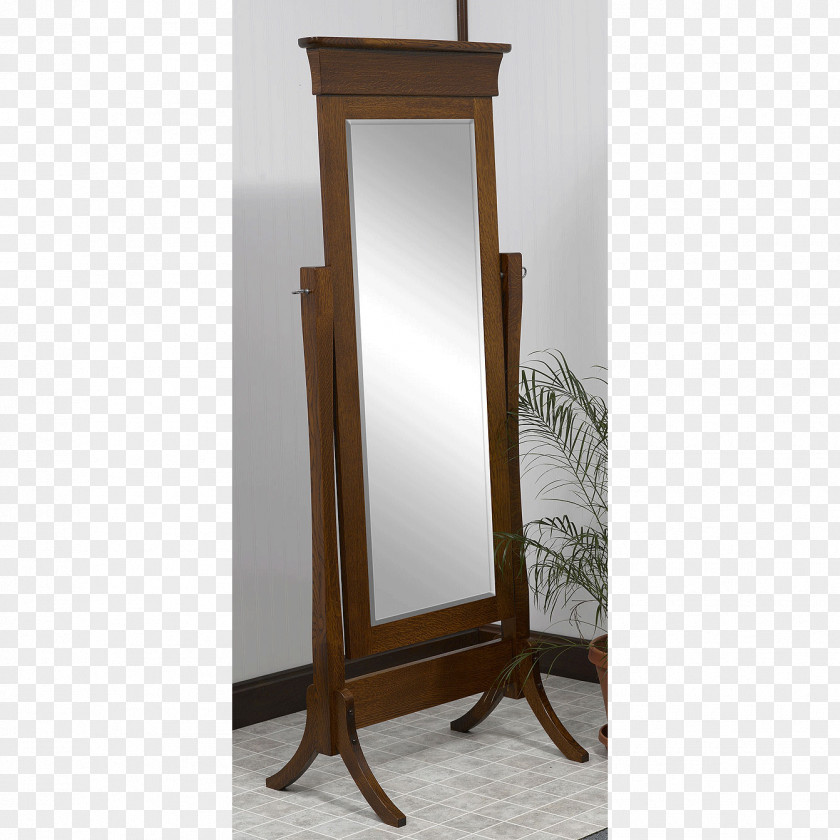 Furniture Placed Mirror Table Drawer Wood PNG