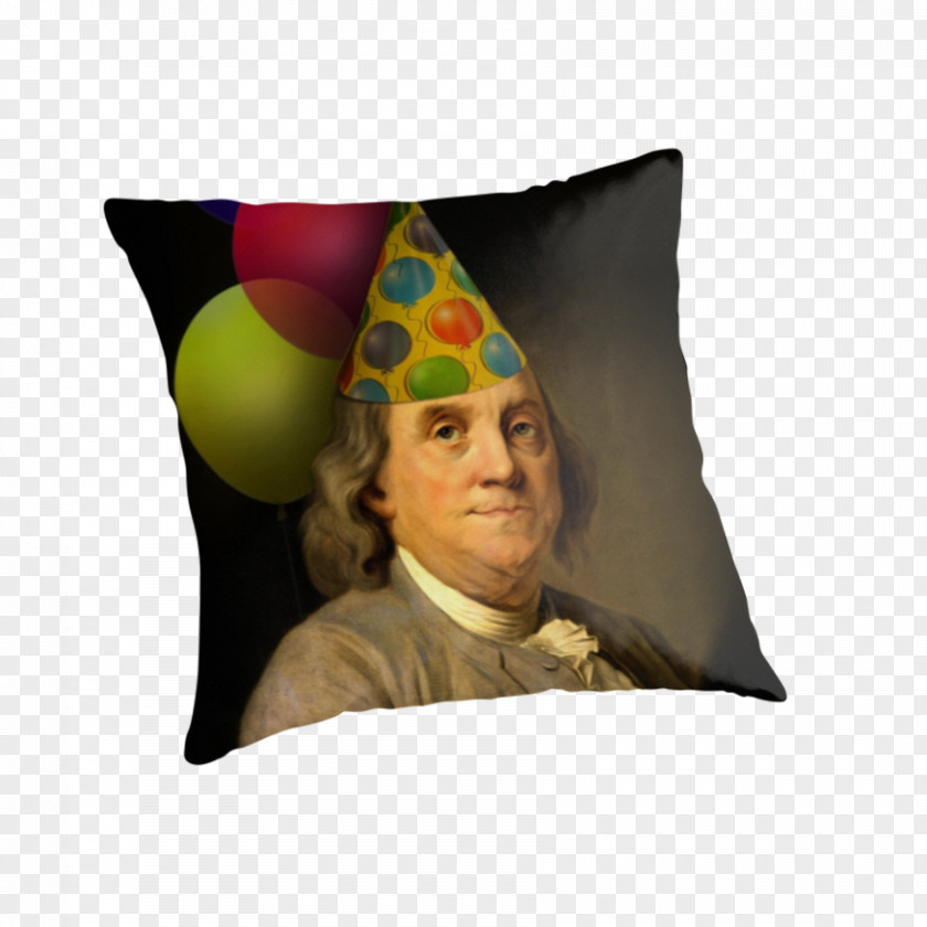 Pillow The Autobiography Of Benjamin Franklin Throw Pillows Cushion PNG