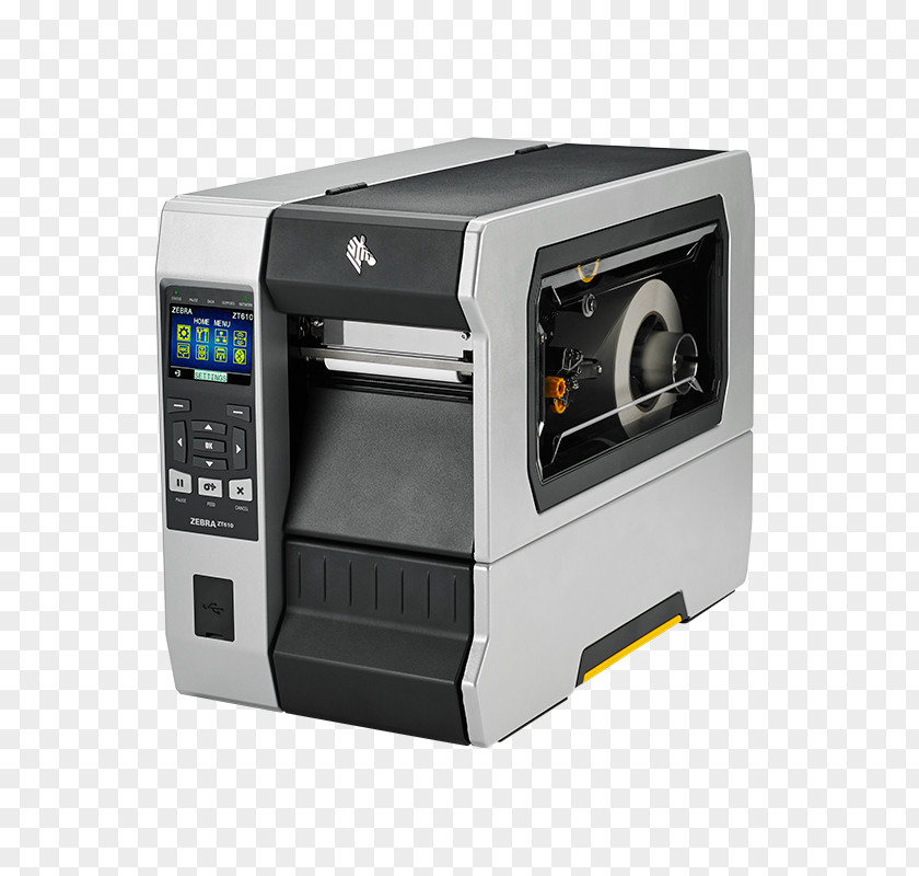 Printer Barcode Zebra Technologies Thermal Printing Label PNG