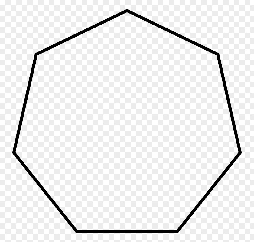 Shape Heptagon Regular Polygon Правильний семикутник Hexagon PNG