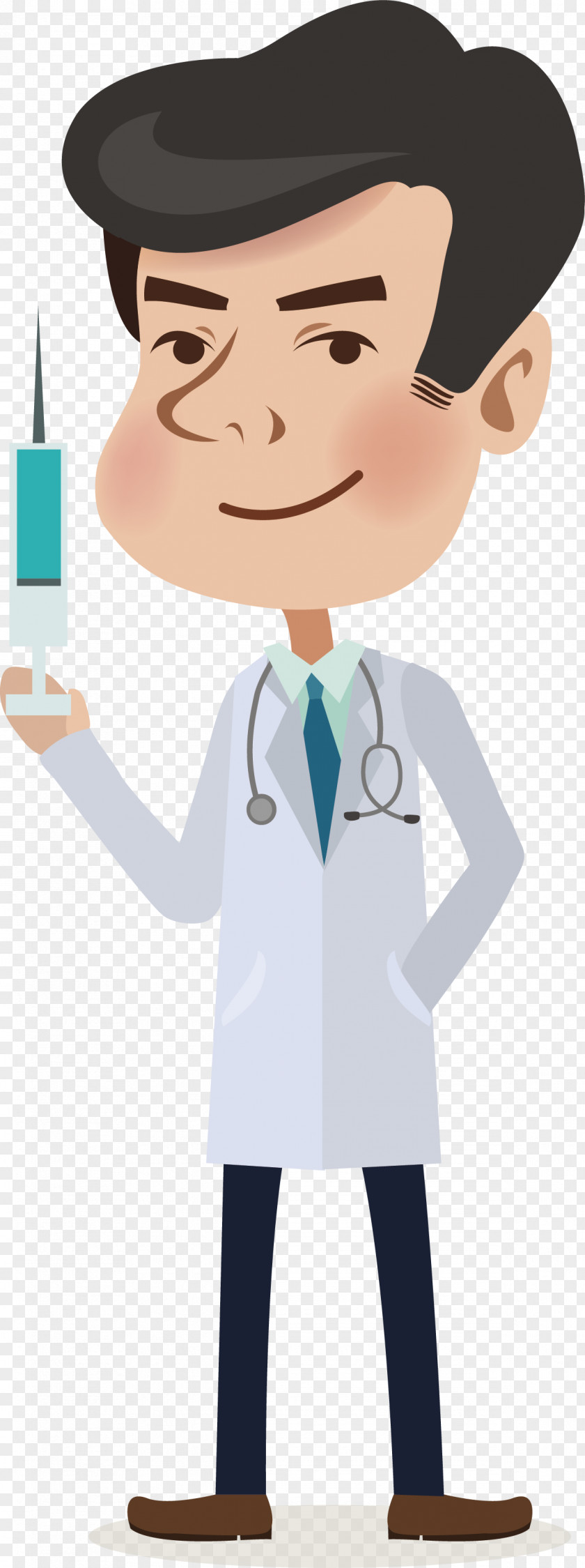 A Man With Needle Sewing Injection Gauge PNG