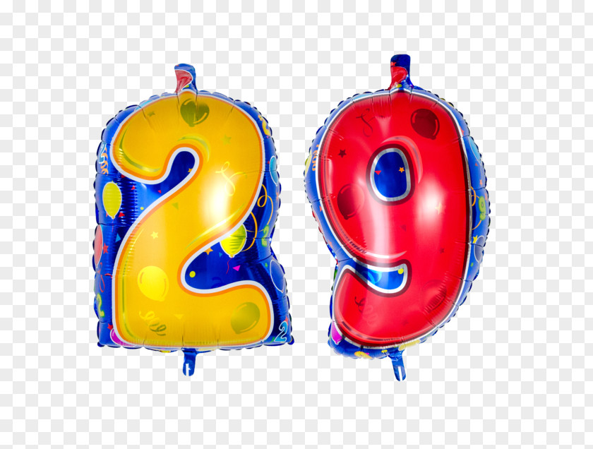 Balloon Number 17 Toy Birthday Gift PNG