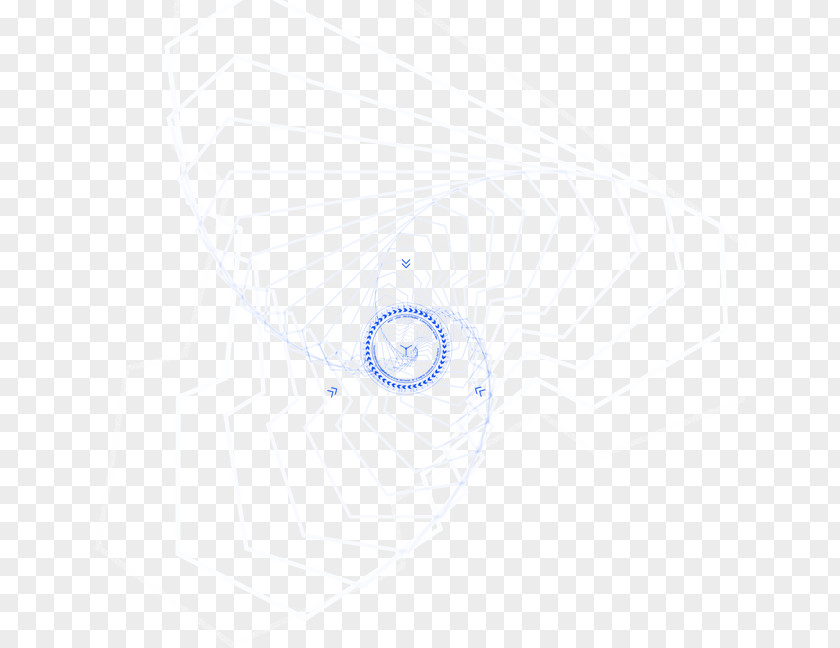 Blue Science Fiction Grid Iron Man AI Jarvis White Circle Pattern PNG