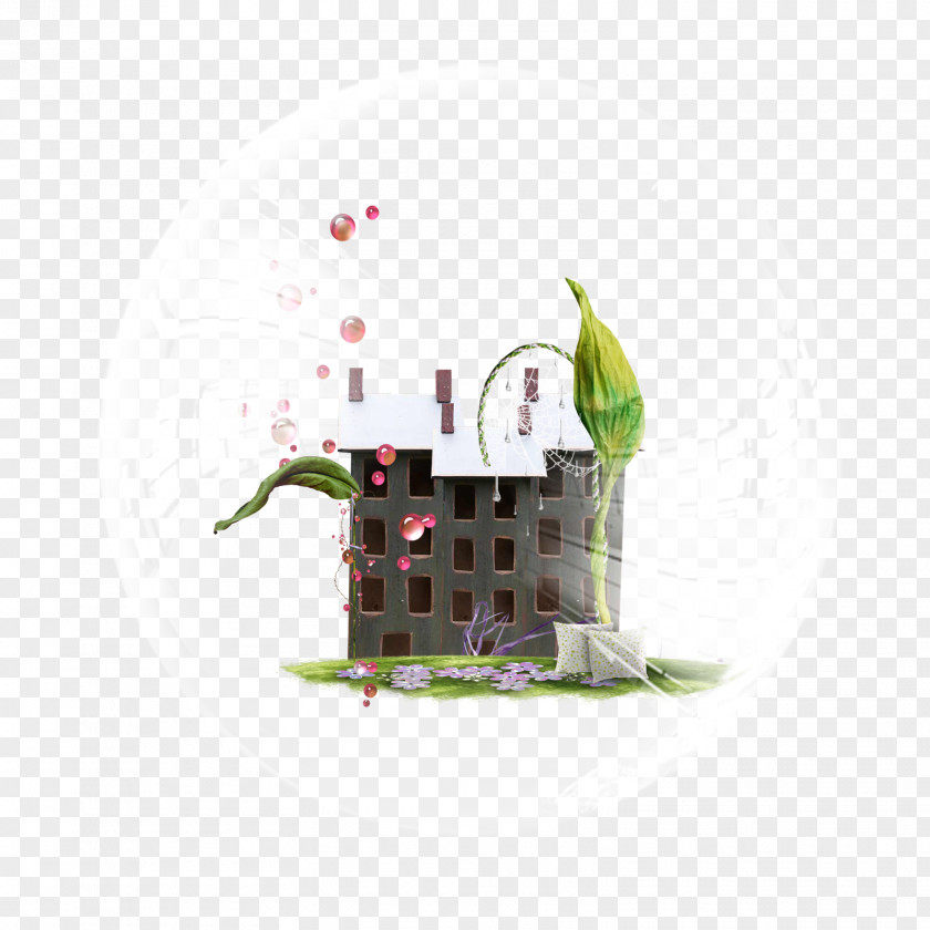 Bubble House Download PNG