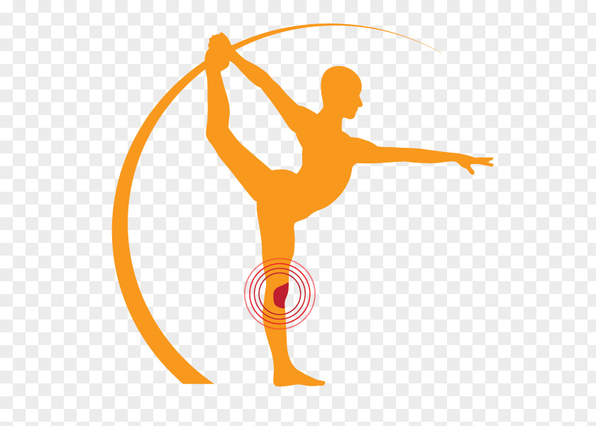Knee Pain Physical Fitness Therapy Line Clip Art PNG