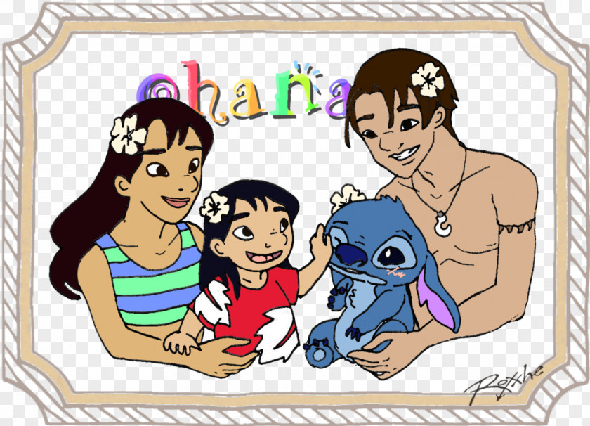 Ohana Lilo Pelekai Stitch Art The Walt Disney Company PNG