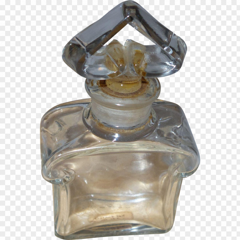 Perfume Bottle Mitsouko Guerlain Shalimar Glass PNG