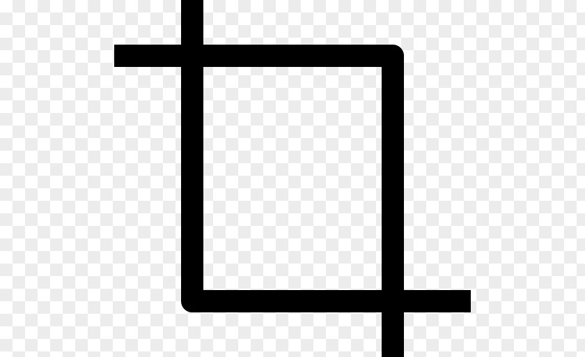 Rectangle Black Cross PNG