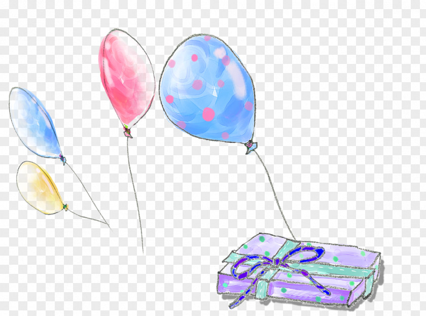 Watercolor,Balloon Book Poster Download PNG