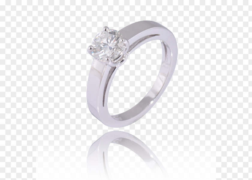 Wedding Ring Silver Body Jewellery Crystal PNG