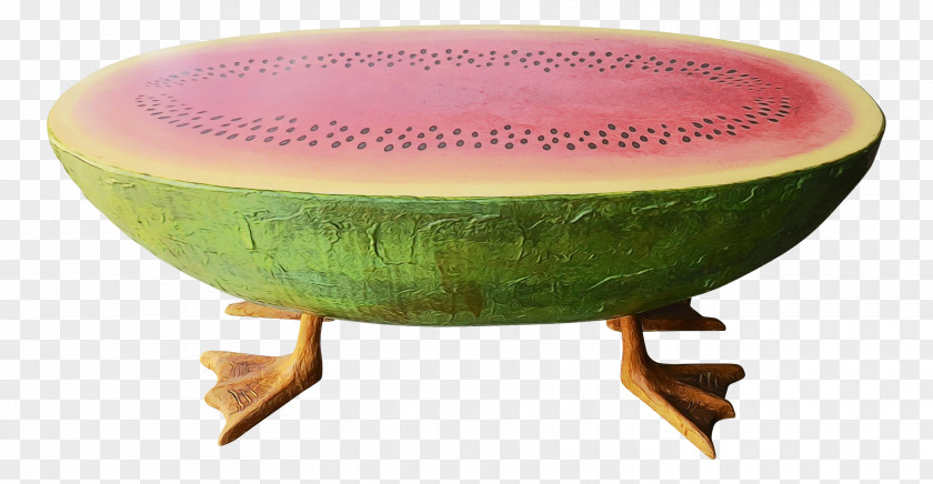 Ceramic Furniture Watermelon Background PNG