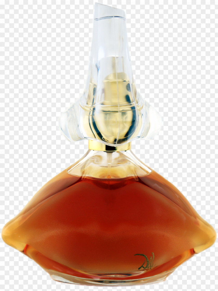 Perfume Image Liqueur Glass Bottle Caramel Color Liquid PNG