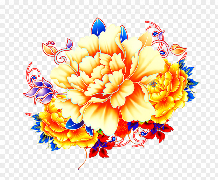 Chrysanthemum Indicum Floral Design Flower Gratis PNG