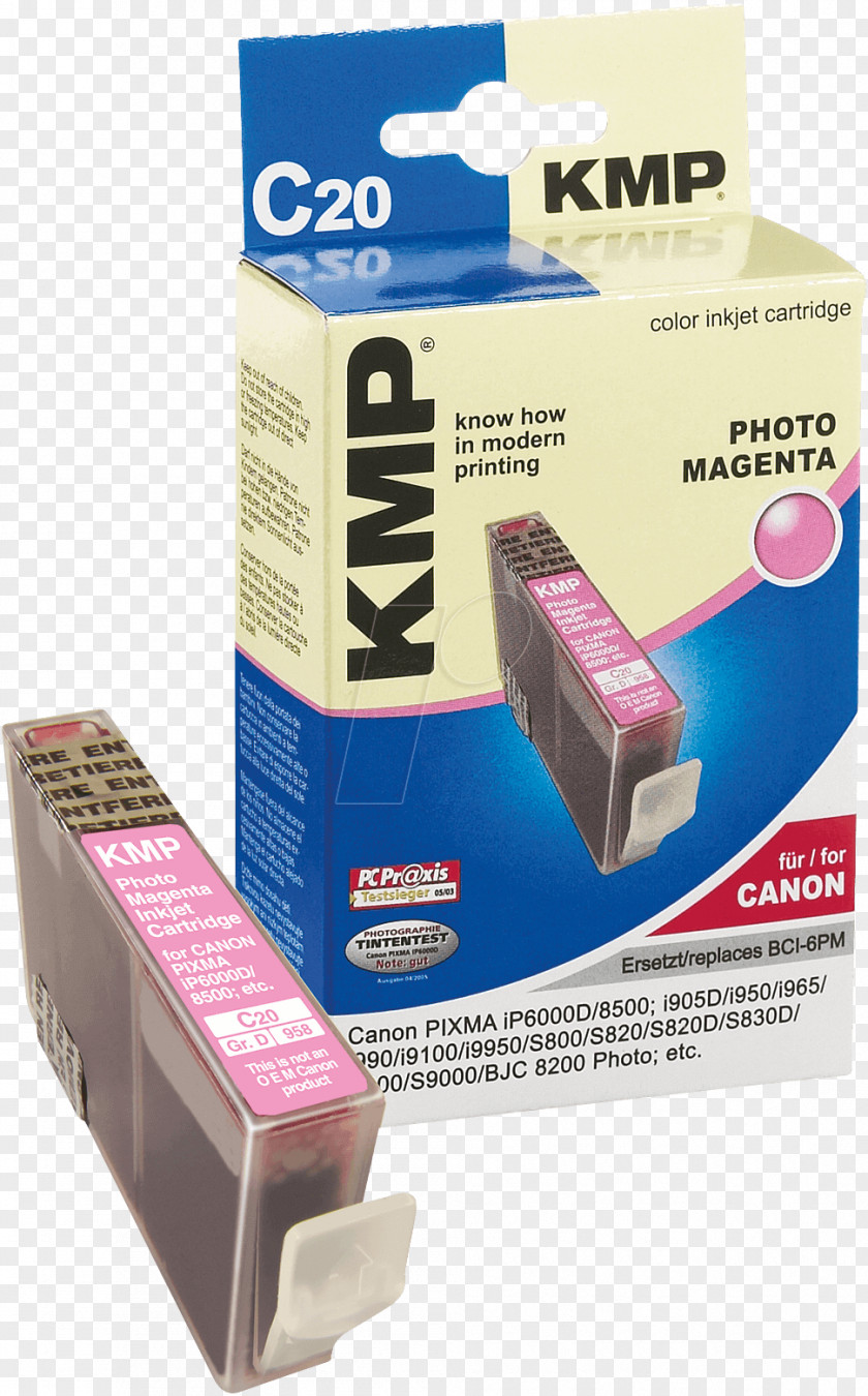 Printer Ink Cartridge Canon Original PNG