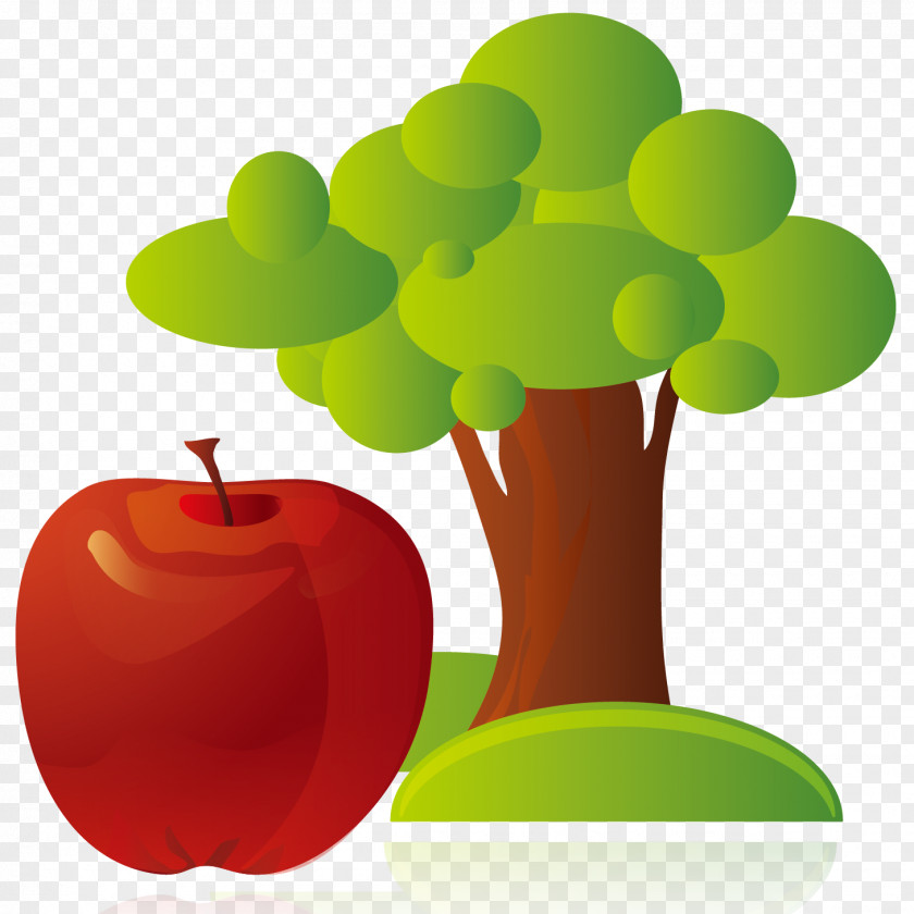 Apples And Apple Trees PNG