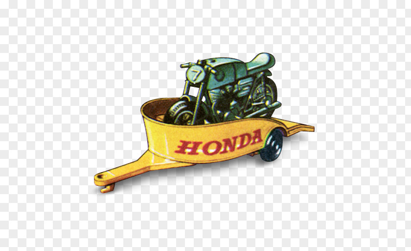 Honda Caravan Motorcycle Trailer PNG