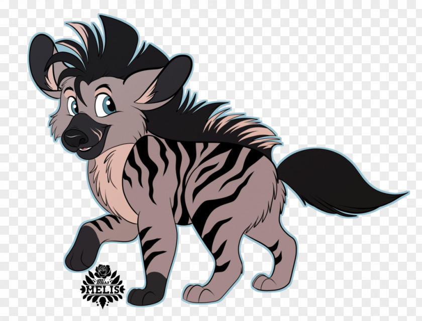 Hyena Striped Dog Puppy Cat PNG