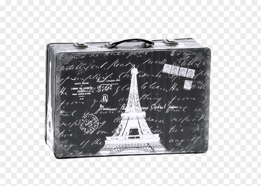 India Eiffel Tower Box Seine Suitcase PNG