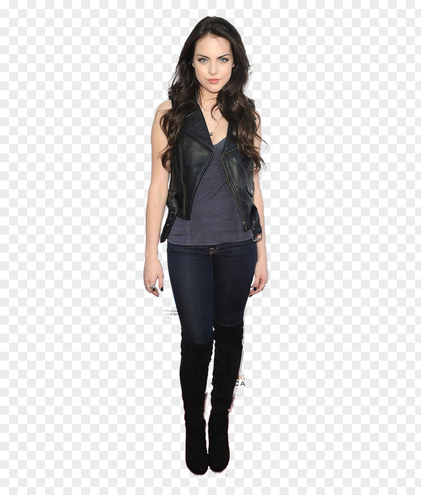 Jeans Elizabeth Gillies T-shirt Sleeve Fashion PNG