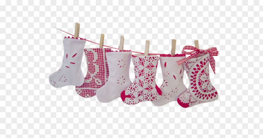 Lace Socks Sock Christmas Stocking Clothing Candy Cane PNG