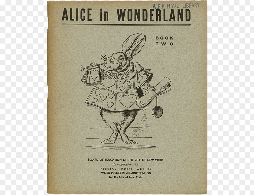 Tenniel Illustrations For Carroll's Alice In Wonderland Works Progress Administration Federal Agency Alice's Adventures Library PNG