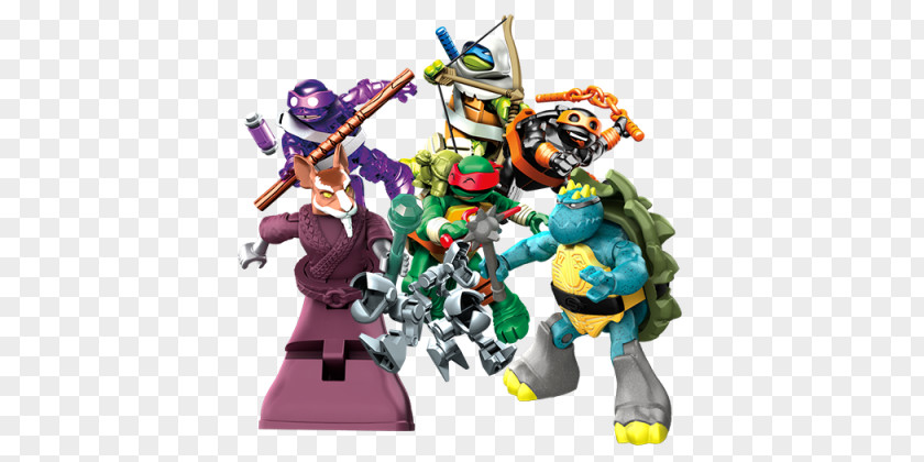 Toy Mega Brands Action & Figures Teenage Mutant Ninja Turtles Figurine PNG