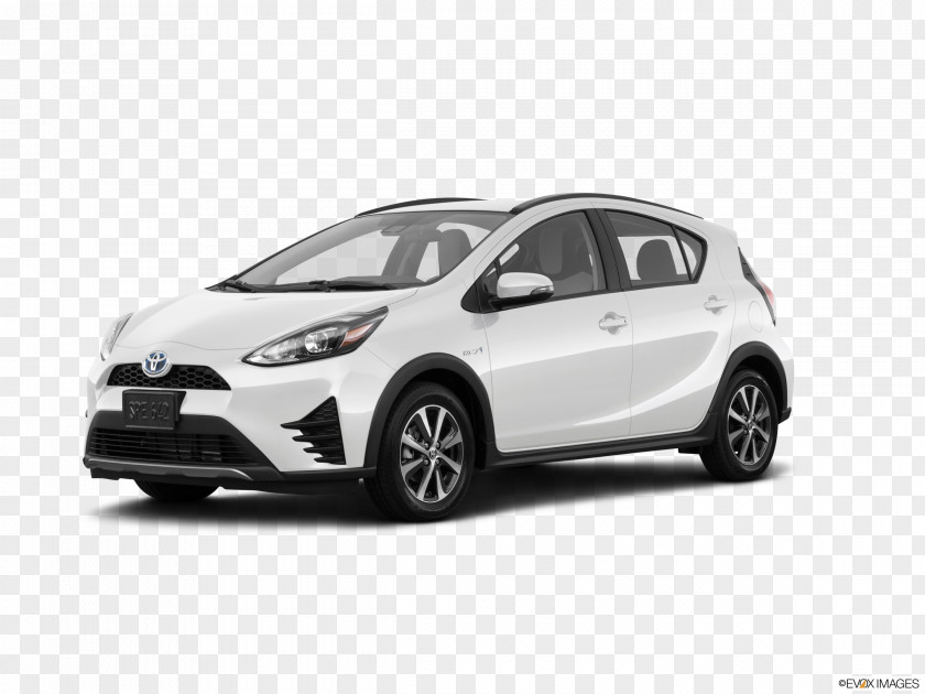Toyota 2018 Prius C One Hatchback Car Four PNG