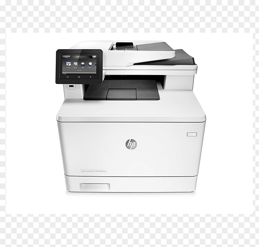 Hewlett-packard HP LaserJet Pro M477 Multi-function Printer Hewlett-Packard Laser Printing PNG