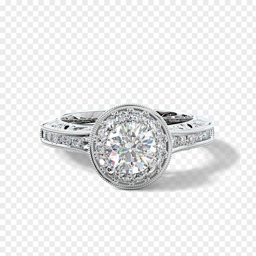 Jewellery Model Wedding Ring Engagement Diamond PNG