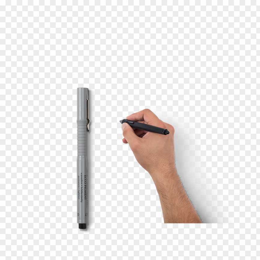 One-hand Pen Fountain Stationery Poster PNG
