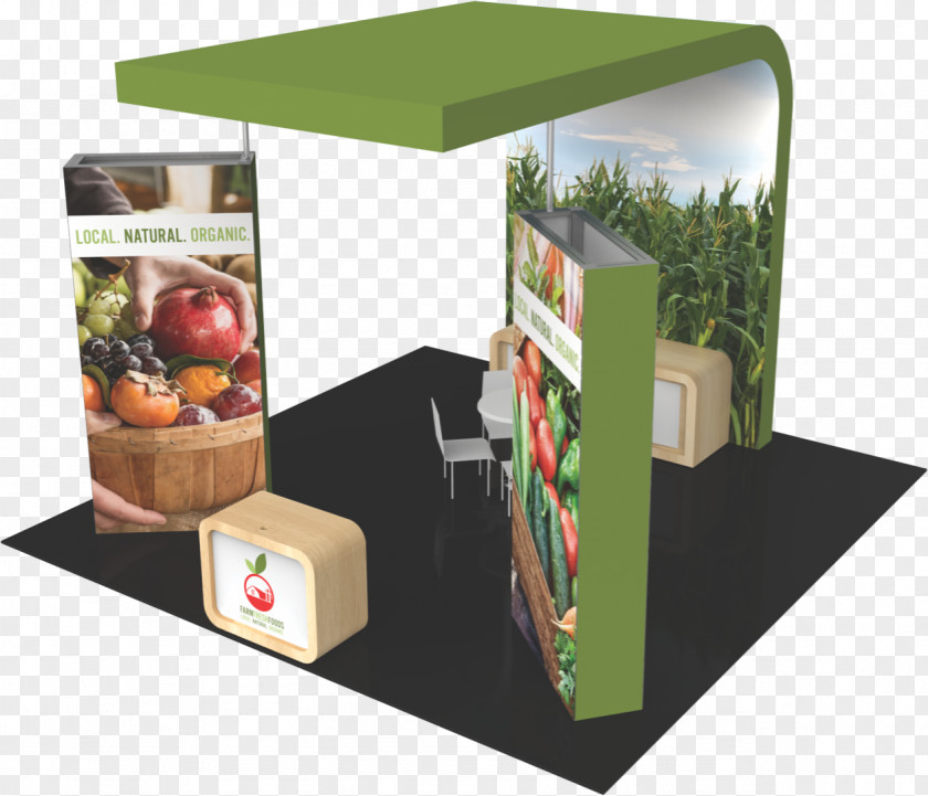 Overhead Bin Exhibit Design 3 Exhibition Graphic PNG