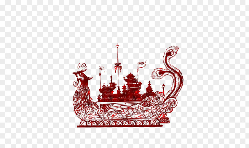 Phoenix Fenghuang Chinoiserie PNG