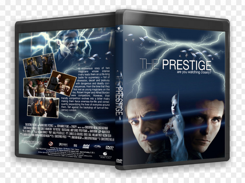 Watercolor Shell Poster Cover Version DVD The Prestige PNG