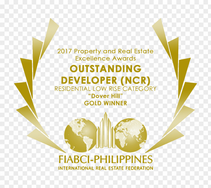 Award FIABCI San Miguel Corporation Real Estate Logo PNG