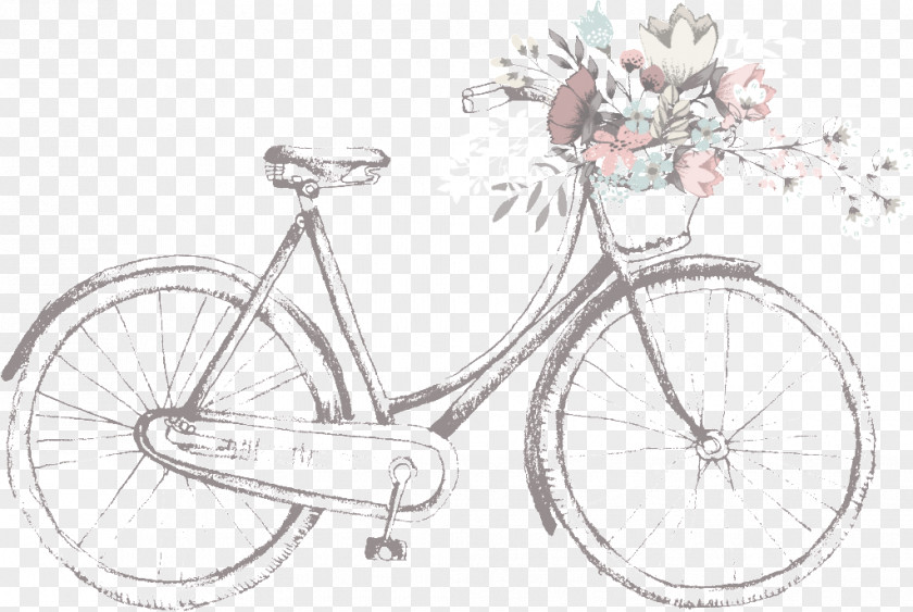 Bbike Graphic Clip Art Bicycle Illustration Drawing Image PNG