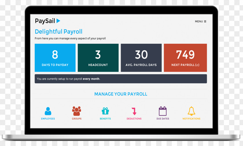 Business Payroll Dashboard Employee Human Resource Management System PNG