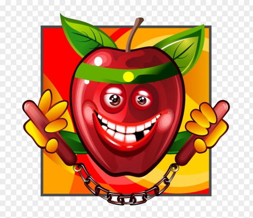 Cartoon Apples Apple PNG