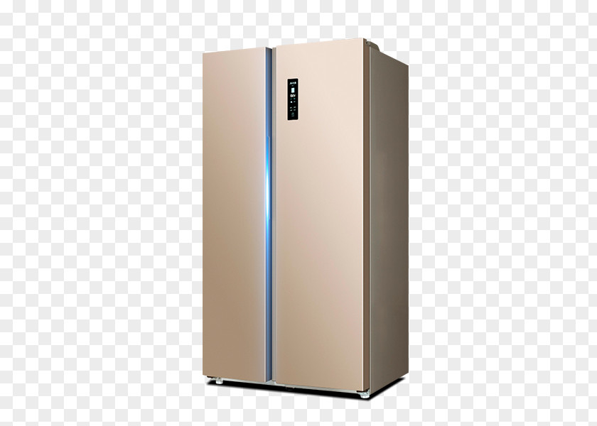Gold Noble On The Door Refrigerator Home Appliance Congelador PNG