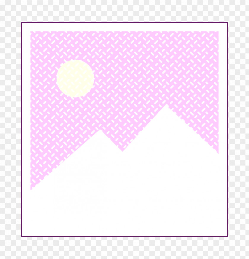 Lilac Magenta Essential Icon Picture Photo PNG