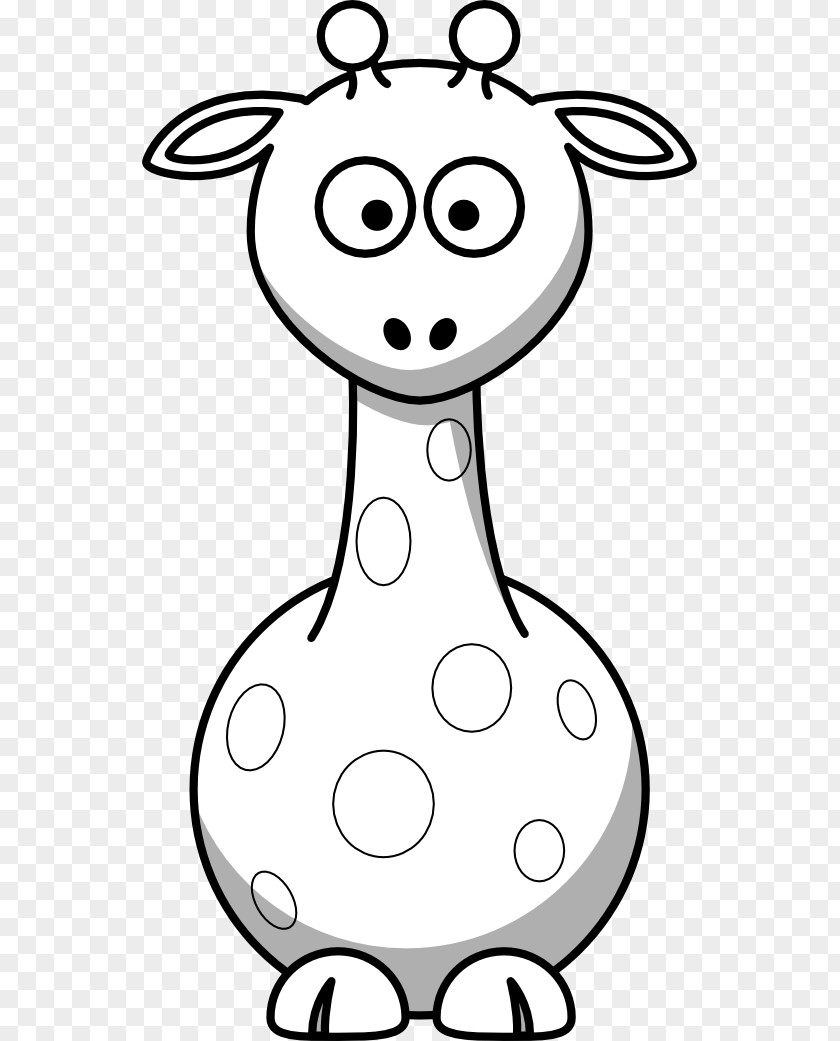 Black And White Animal Photos Giraffe Line Art Clip PNG