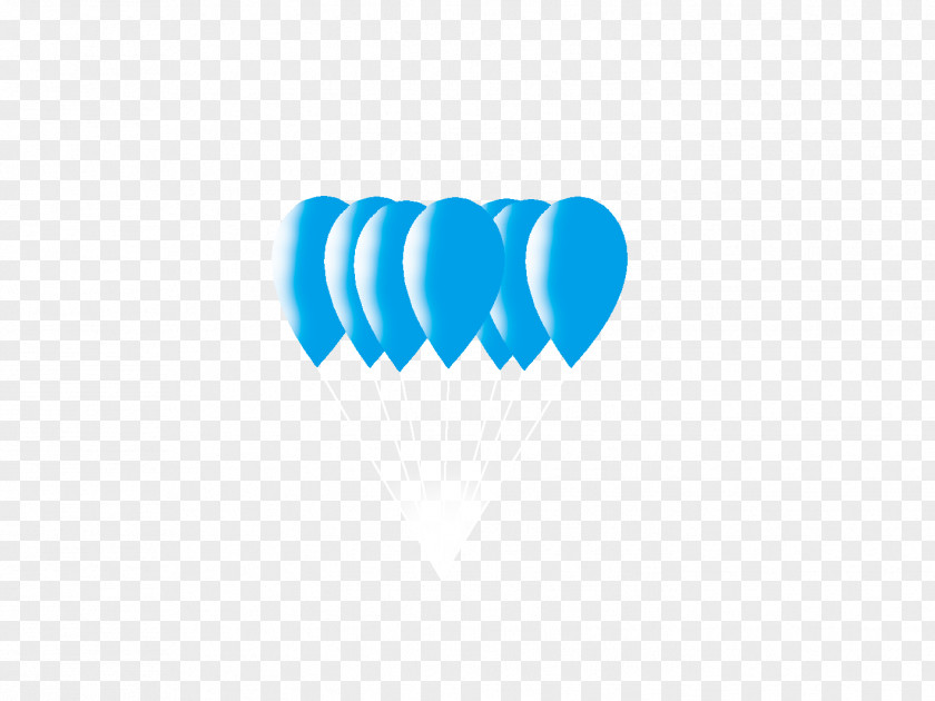 Blue Parachute Logo Brand Font PNG