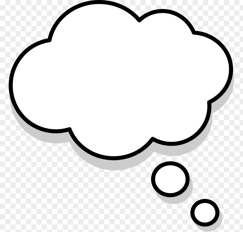 Free Speech Bubble Thought Clip Art PNG