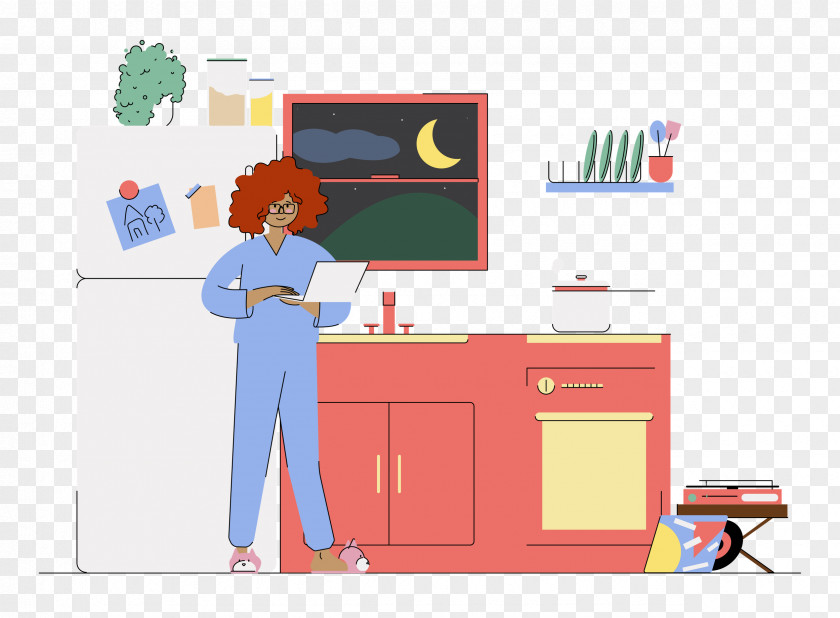 Kitchen Background PNG