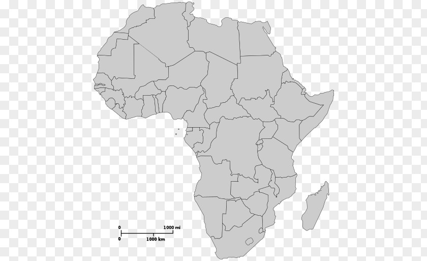 Map Central Africa Blank Mapa Polityczna Country PNG