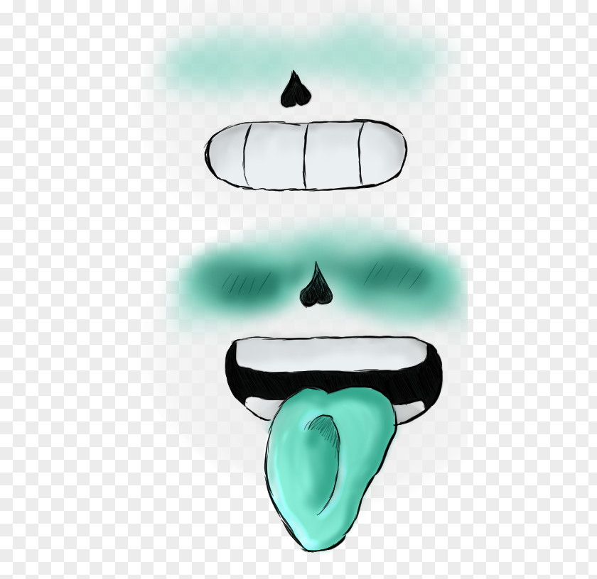 Mouth Open Human Tongue Undertale Font PNG