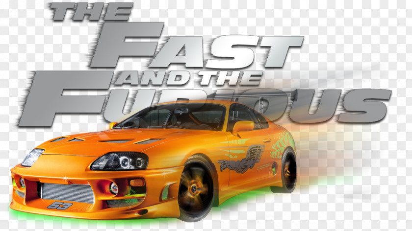 Sports Car The Fast And Furious Toyota Supra Film PNG