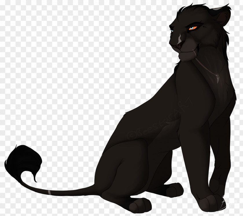 Cat Black Panther Lion Leopard Art PNG